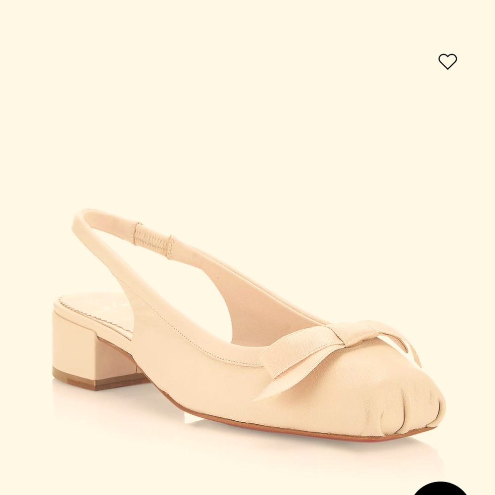 Christian Louboutin 
Mamaflirt 30MM Leather Slingback Pumps